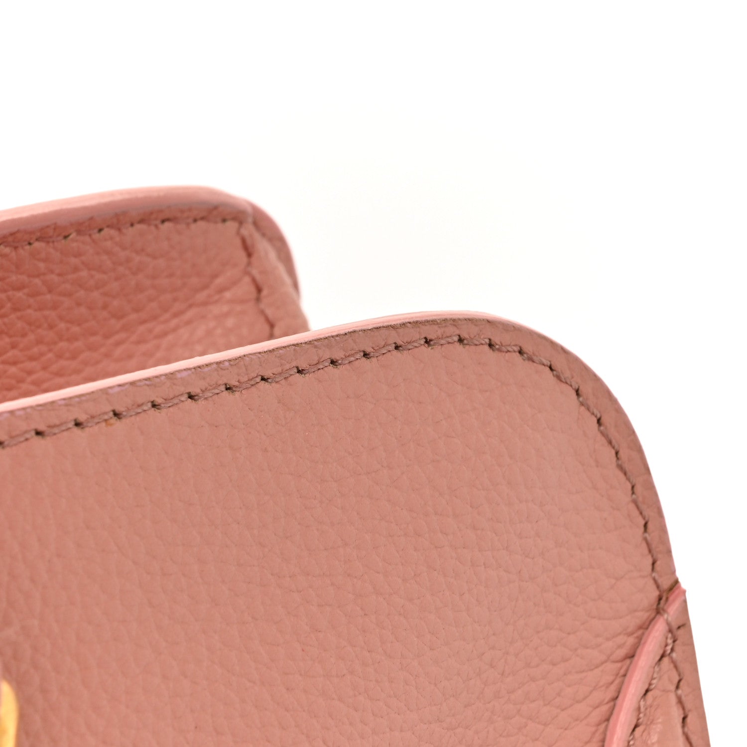 Alexander McQueen Pebbled Calfskin Large Skull Padlock Zip Around Tote Blush Pink 17 of 17