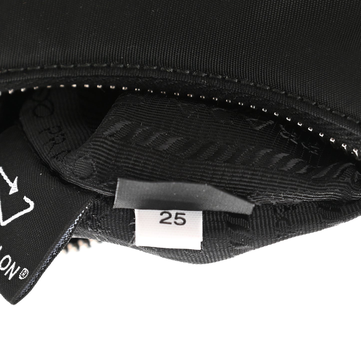 Tessuto Nylon Saffiano Mini Re-Edition 2005 Bag Black