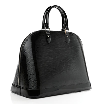 Louis Vuitton Electric Epi Alma MM Black 3 of 9