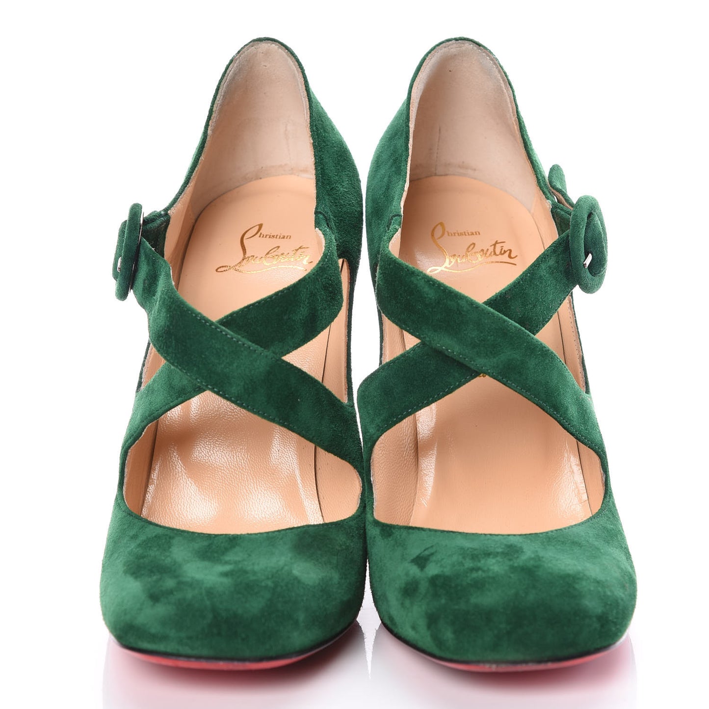 Suede Miss Ellen 100 Pumps 38.5 Green