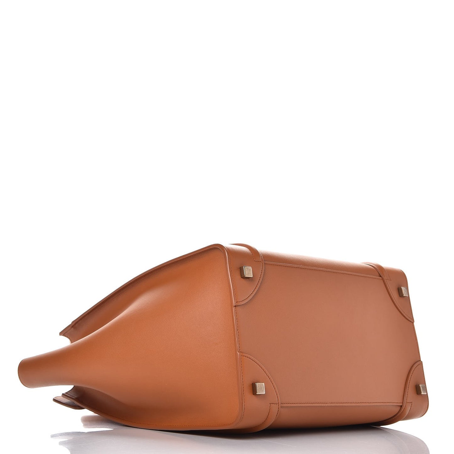Smooth Calfskin Mini Luggage Light Copper