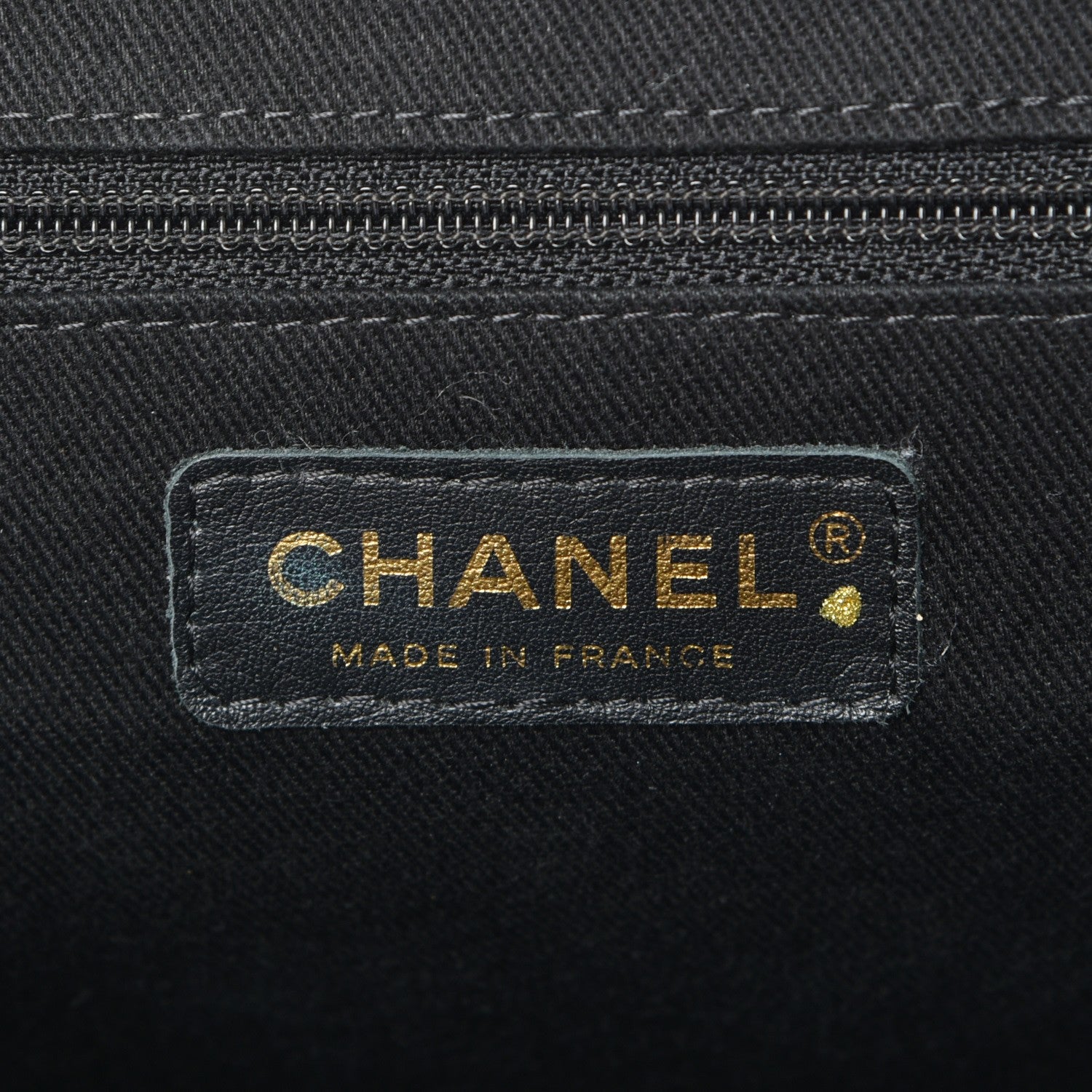 Chanel Caviar Quilted CC Large Clutch Black 6 of 8