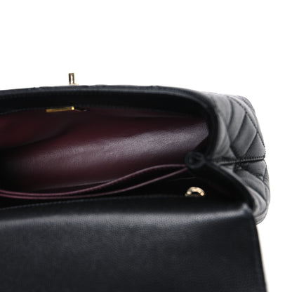 Chanel Caviar Quilted Mini Coco Handle Flap Black 5 of 11