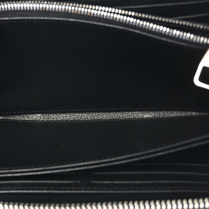 Louis Vuitton Snakeskin Monogram Zippy Padlock Wallet Black 5 of 8
