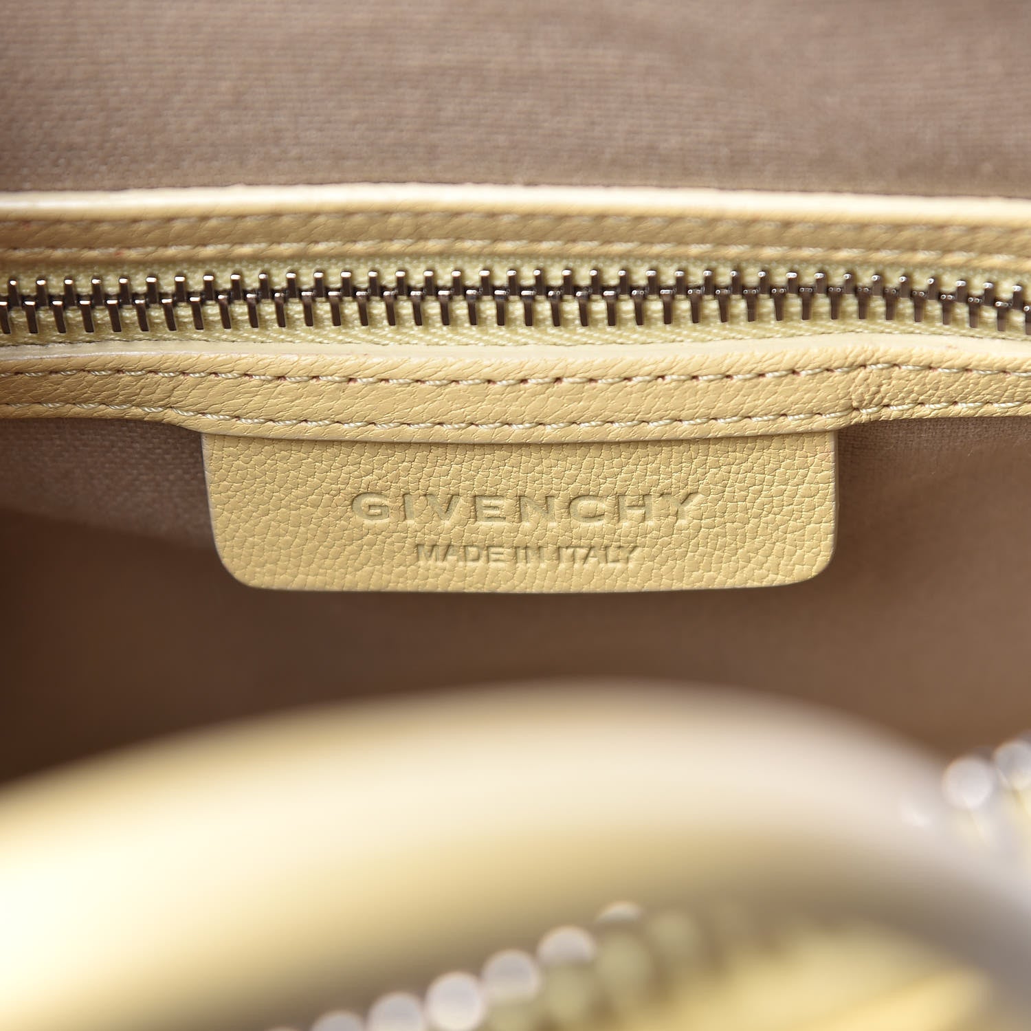 Givenchy Sugar Goatskin Mini Antigona Yellow 6 of 22