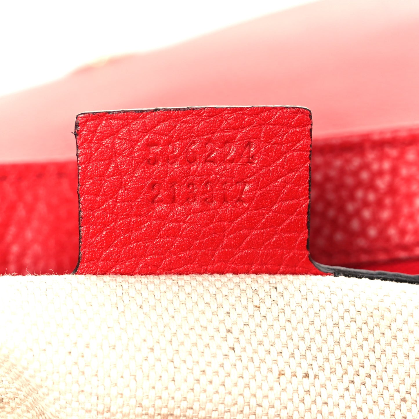 Pebbled Calfskin Medium Soho Flap Crossbody Tabasco Red