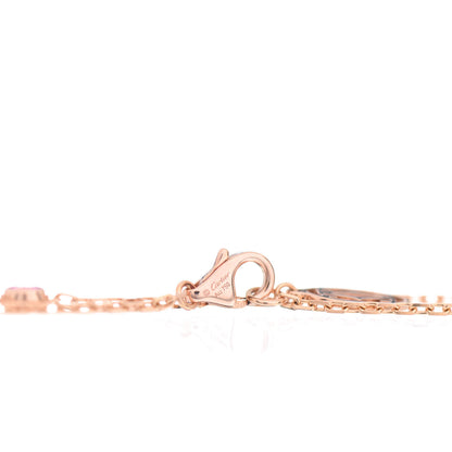 Cartier 18K Pink Gold Pink Sapphire D'Amour Bracelet 4 of 5