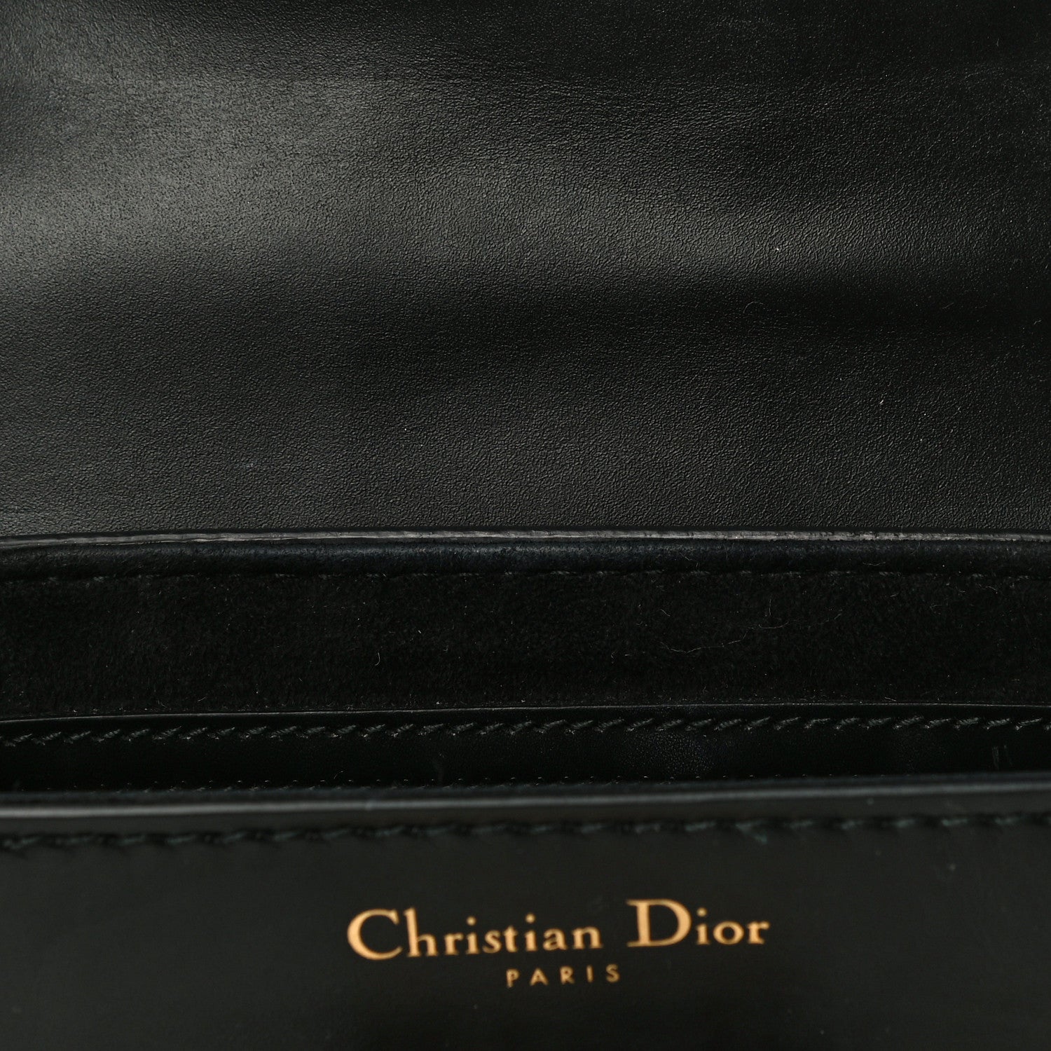 Christian Dior Calfskin Mini D Fence Saddle Bag Black 9 of 16