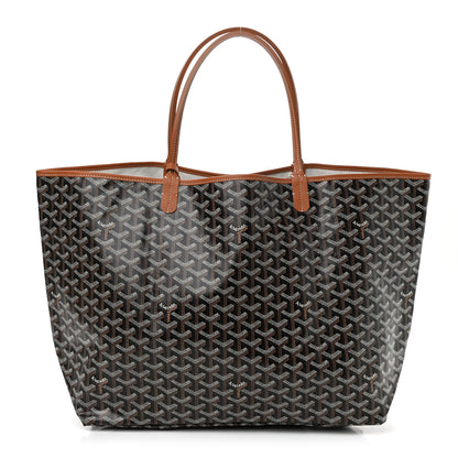 Goyard Goyardine Saint Louis GM Black Gold 3 of 11
