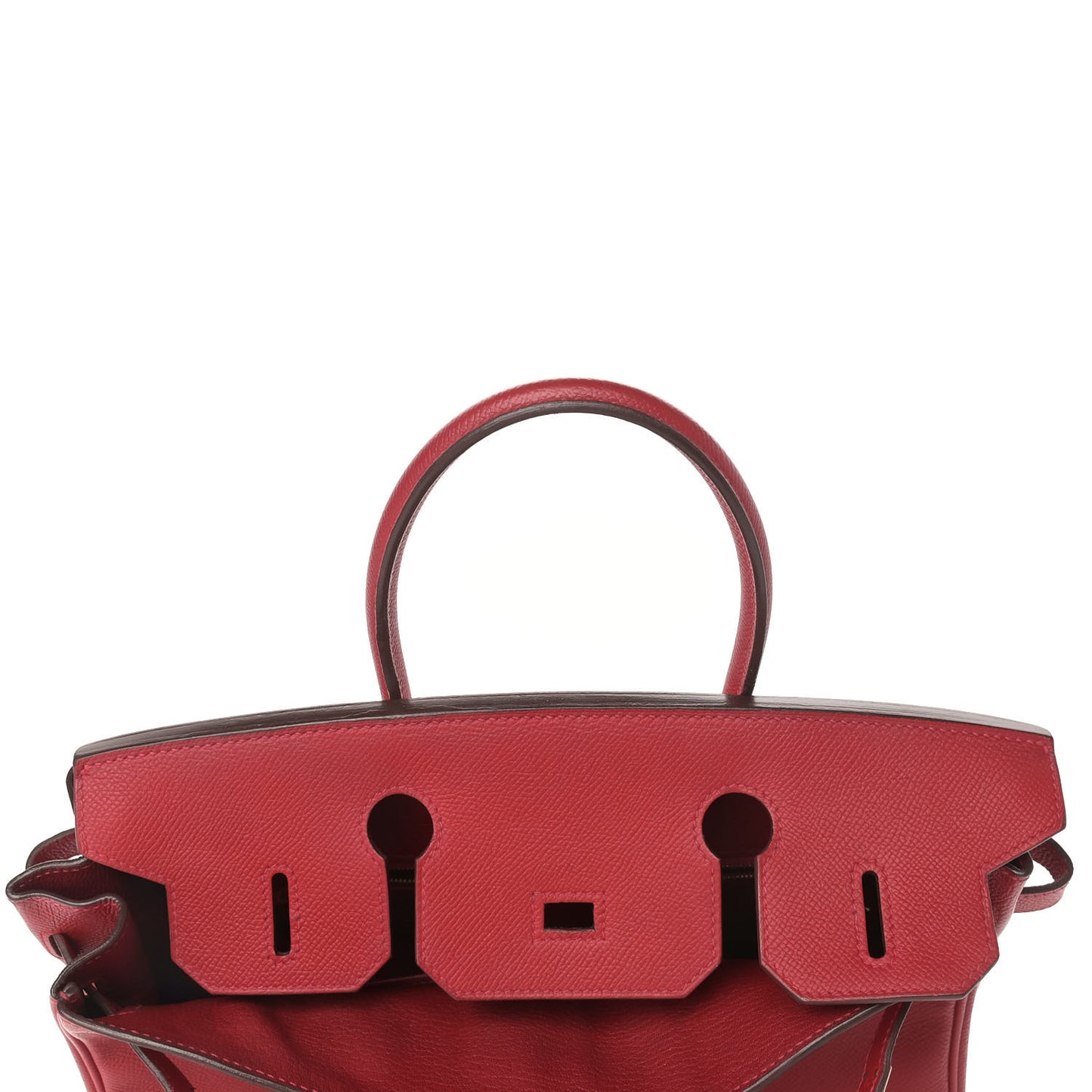 Epsom Birkin 30 Rouge Casaque