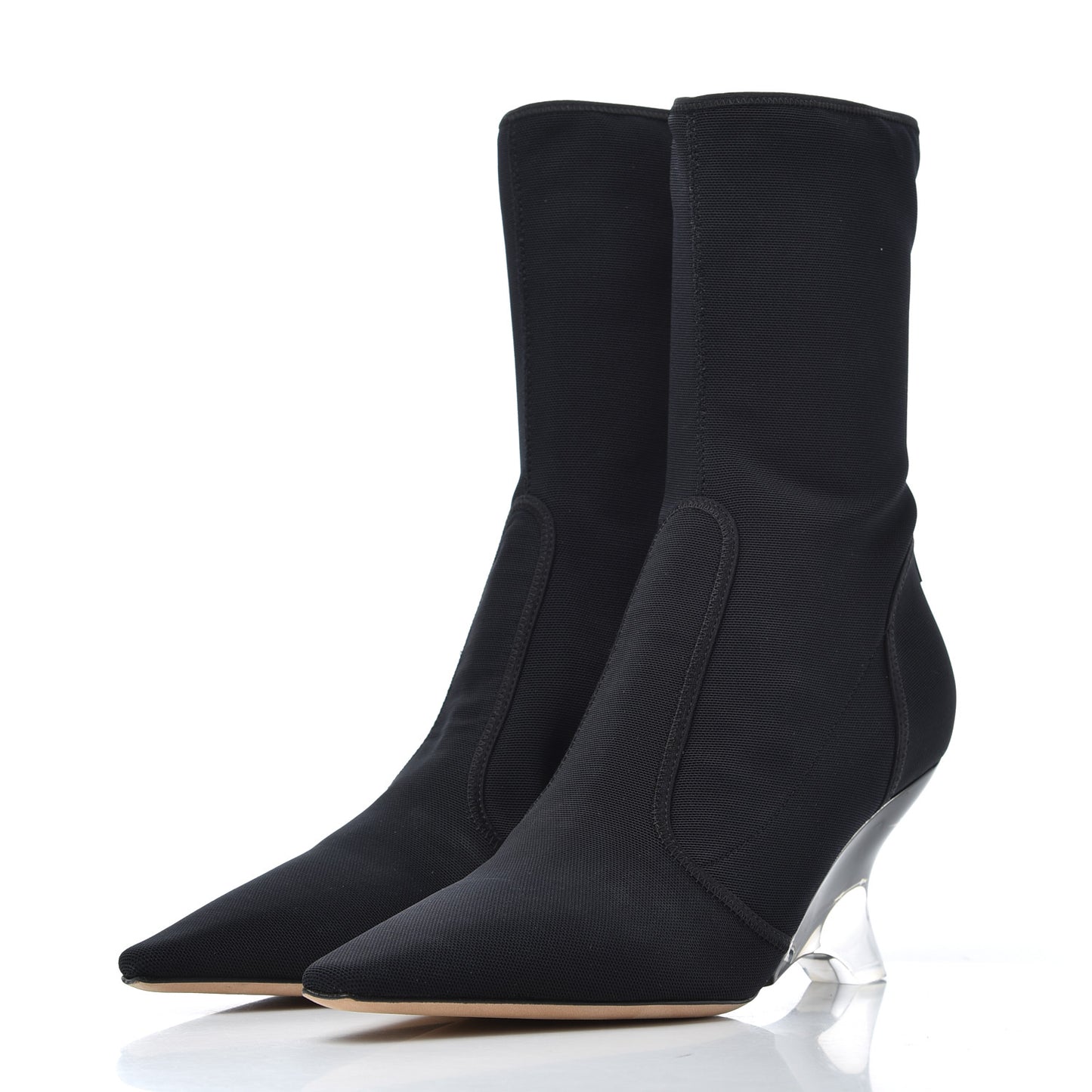 Micro Resille Lucite Etoile Boots 39 Black
