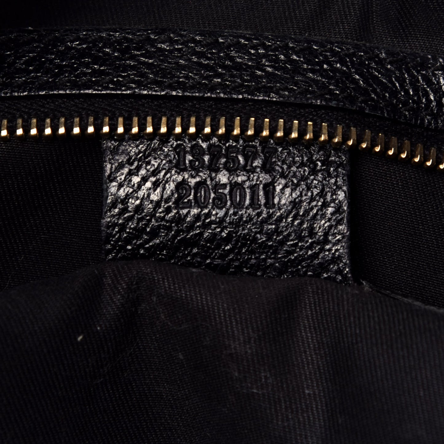 Monogram Bamboo Ring Hobo Black