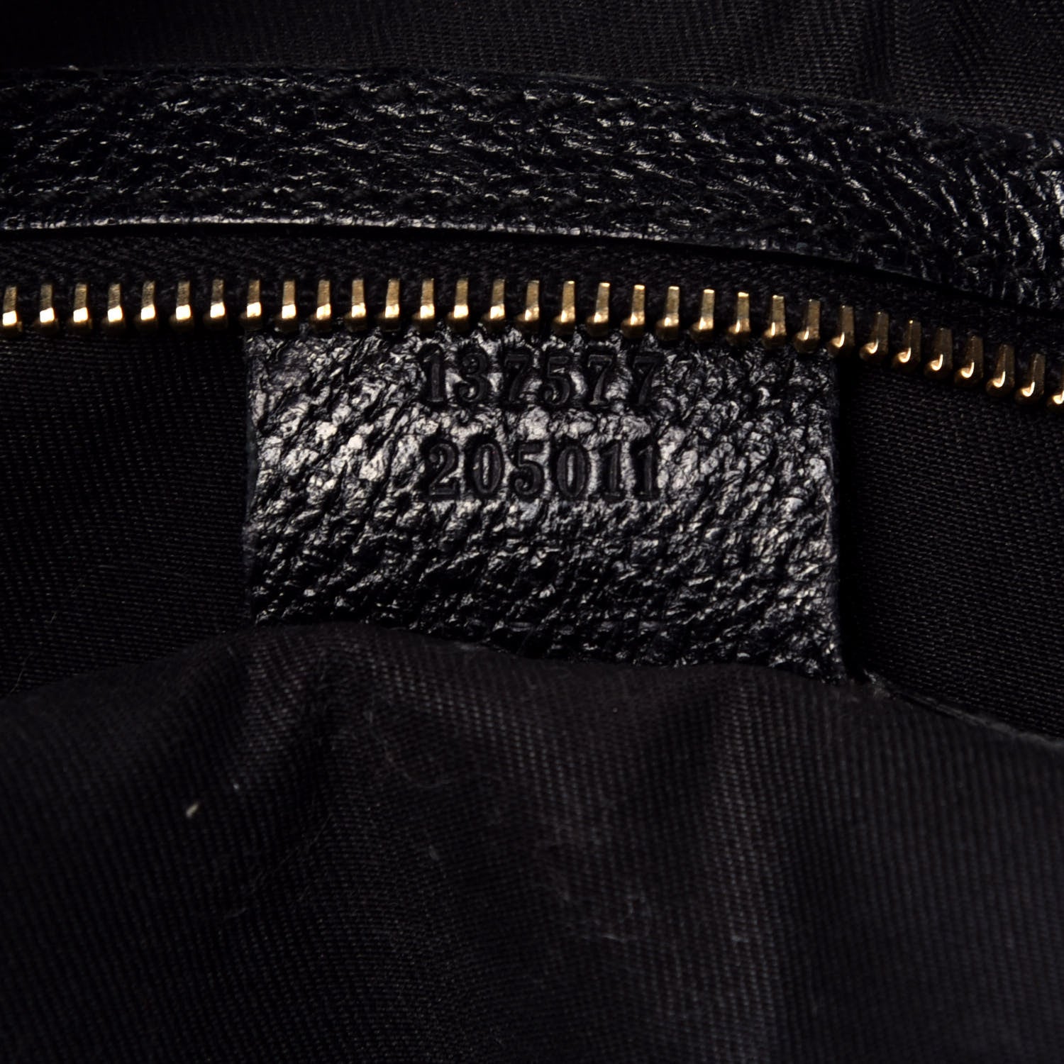 Gucci Monogram Bamboo Ring Hobo Black 7 of 10