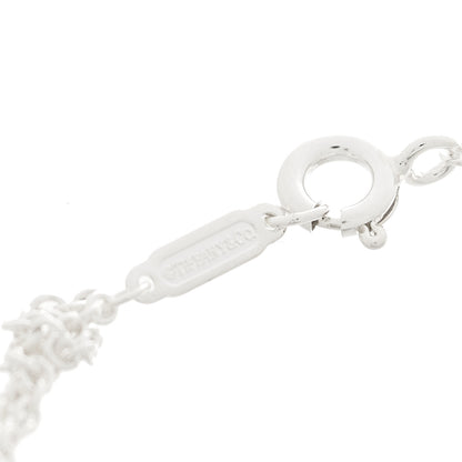 Tiffany Sterling Silver Infinity Double Chain Bracelet 3 of 5