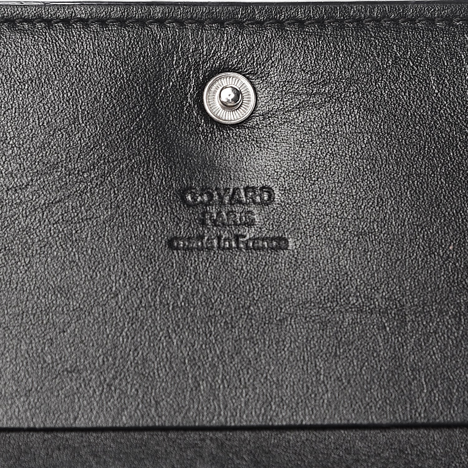 Goyard Goyardine Rivoli Wallet Black 6 of 14