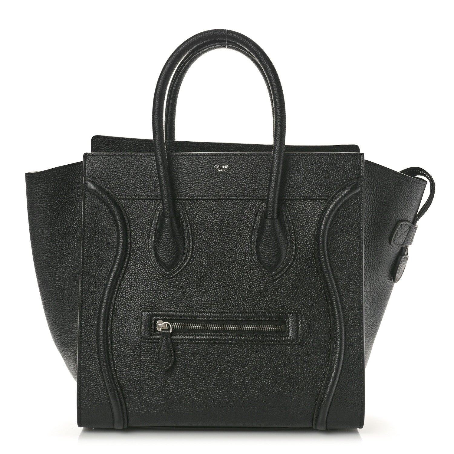 Celine Smooth Calfskin Medium Phantom Luggage Black 1 of 10