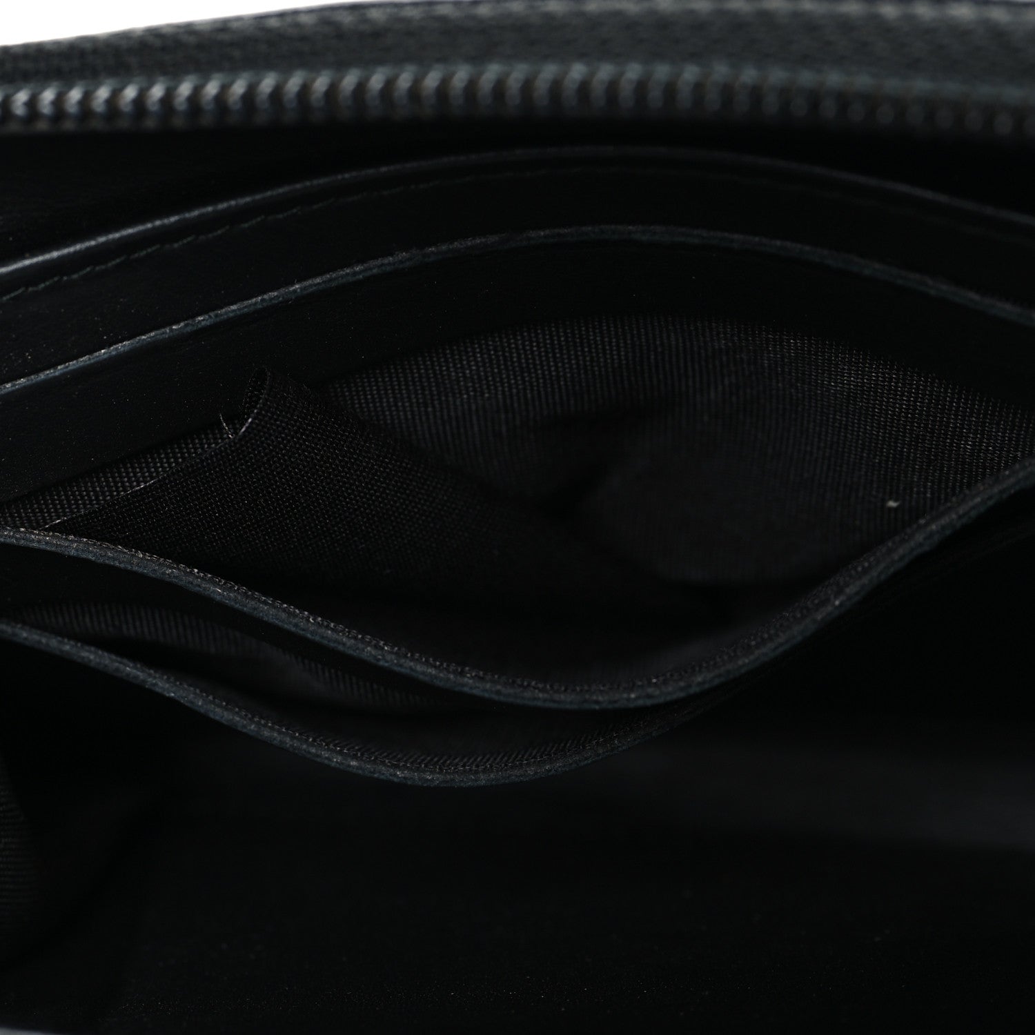 Chanel Caviar Quilted Boy Long Zip Around Wallet Black 9 of 10