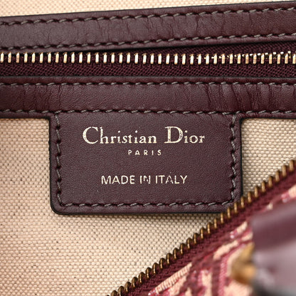 Christian Dior Oblique Boston Bag Bordeaux 6 of 10