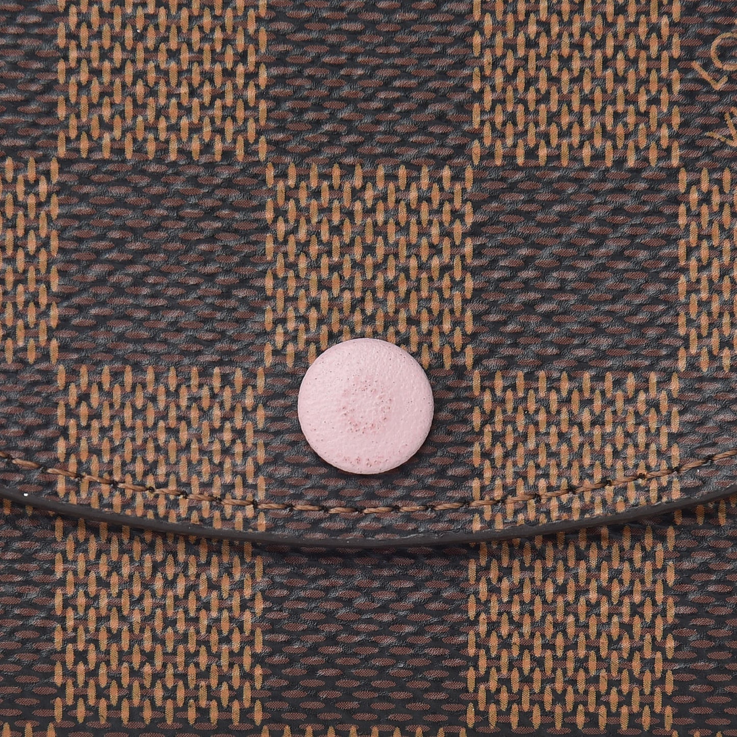 Damier Rosalie Coin Purse Rose Ballerine