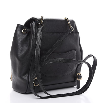 Chanel Caviar Quilted Business Affinity Backpack Black 3 of 12
