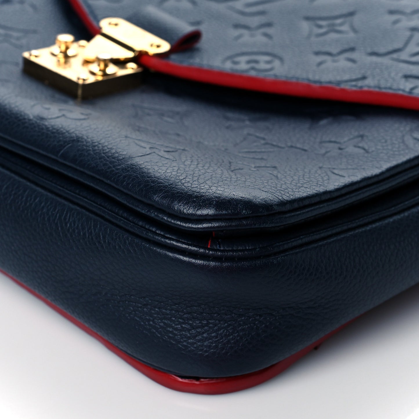 Empreinte Pochette Metis Marine Rouge