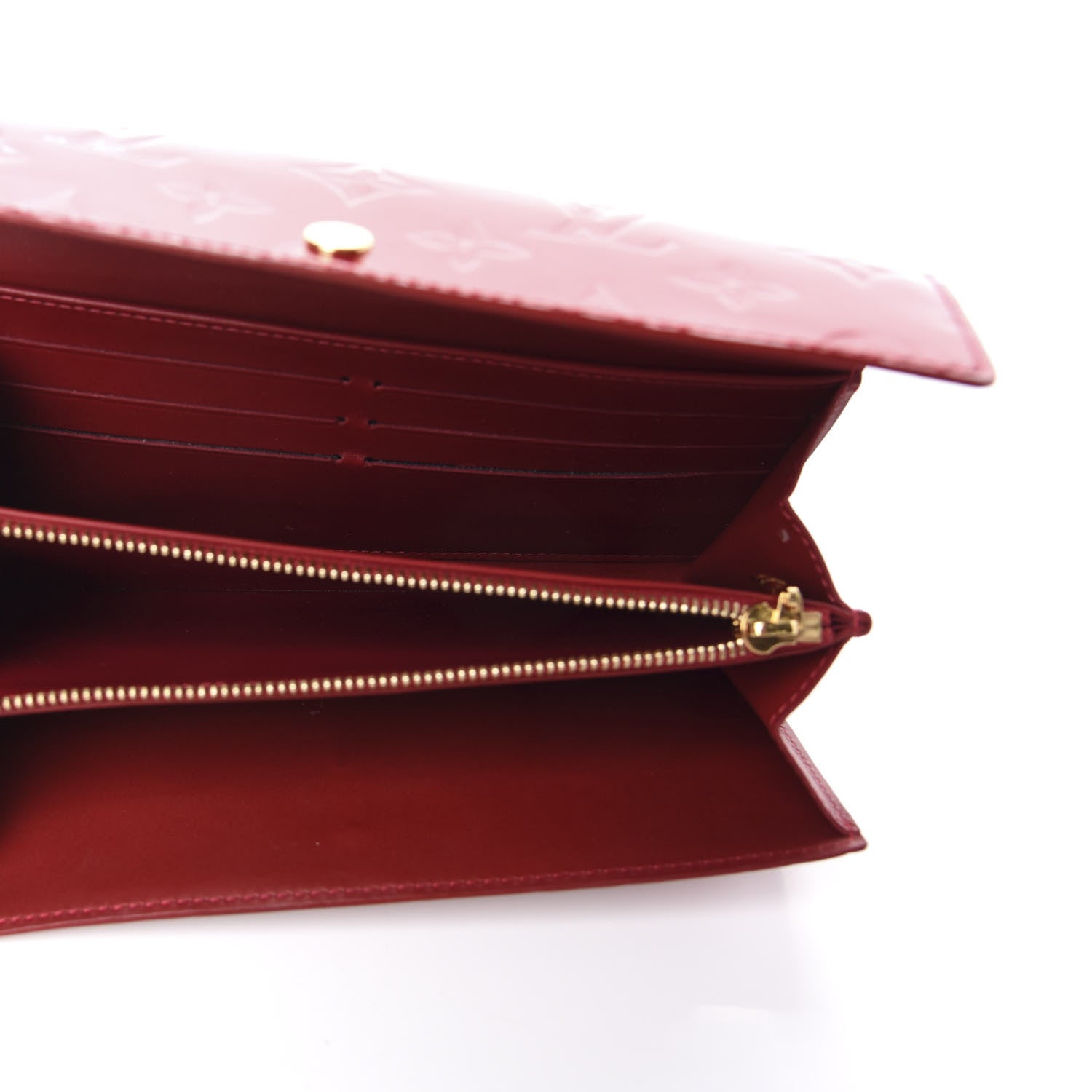 Louis Vuitton Vernis Sarah Wallet Pomme D'Amour 5 of 7