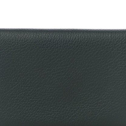 Hermes Evercolor Calvi Verso Card Case Bleu Orage Etain 7 of 9