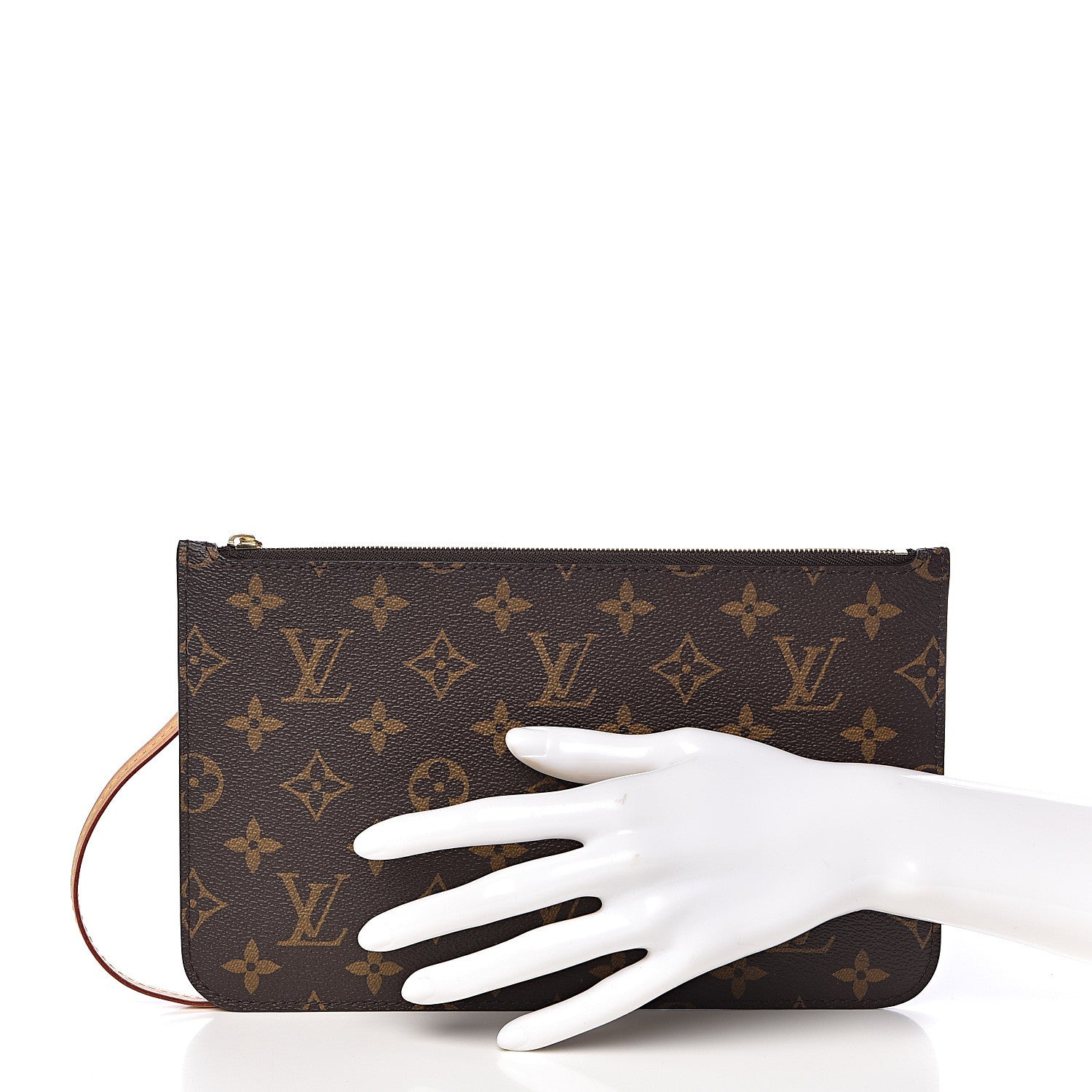 Louis Vuitton Monogram Neverfull MM GM Pochette 2 of 7