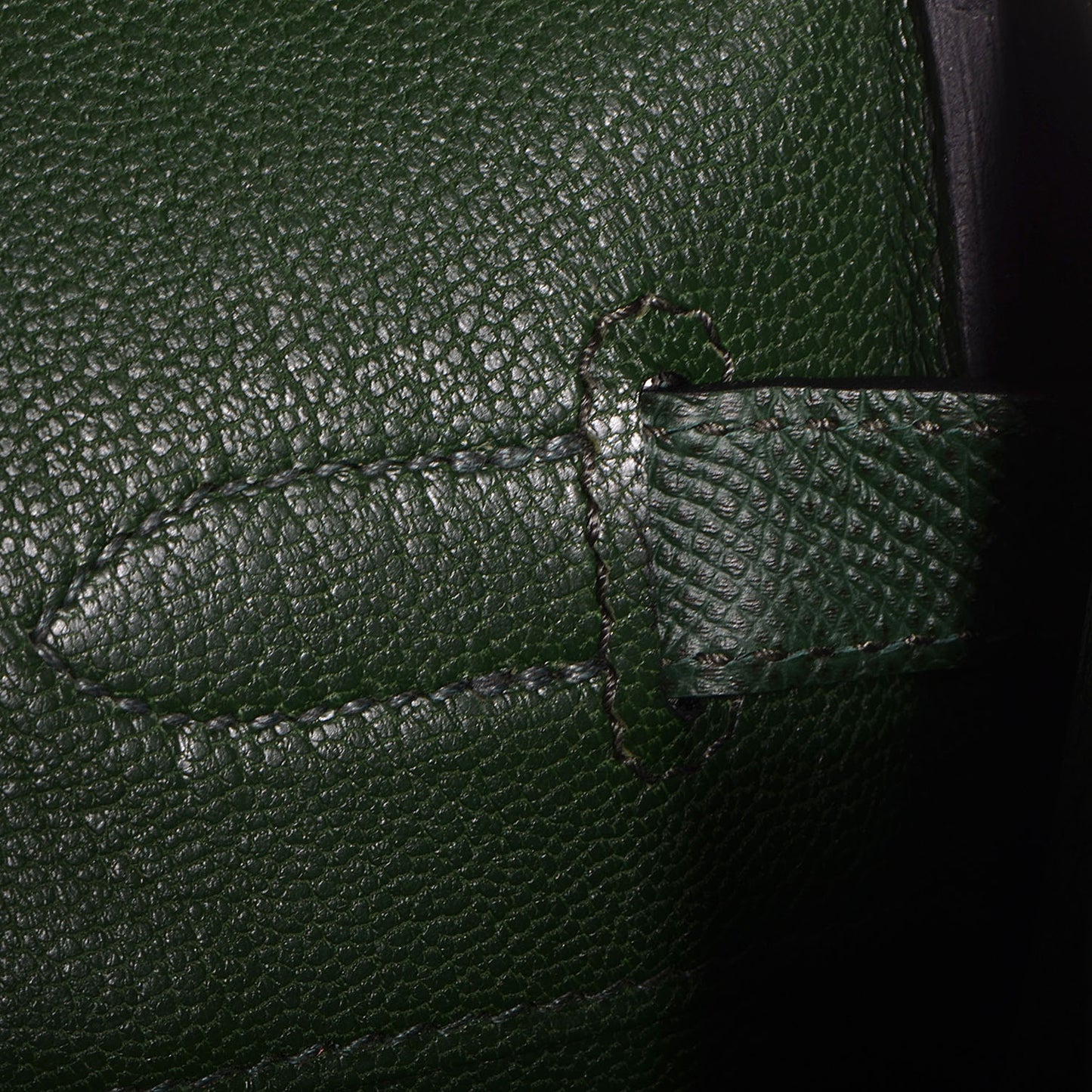 Epsom Birkin 35 Vert Anglais