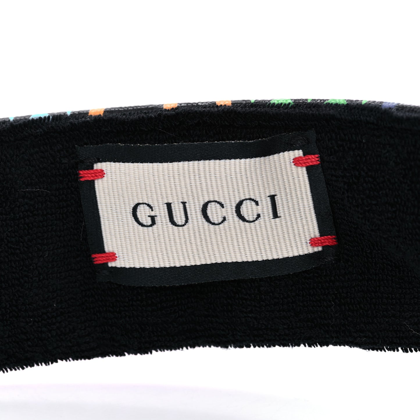 GG Supreme Monogram Psychedelic Izzy Visor M Black Multicolor