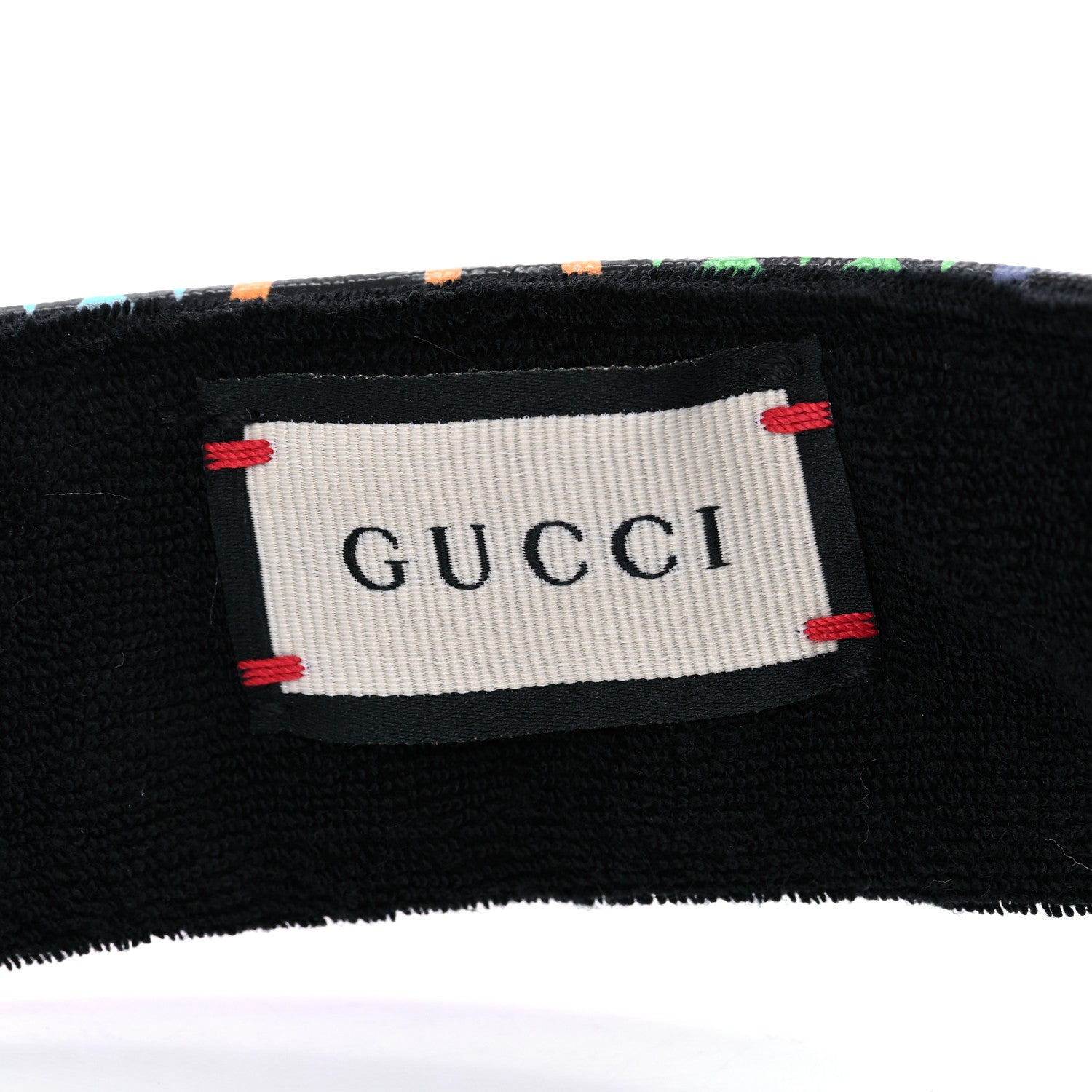 Gucci GG Supreme Monogram Psychedelic Izzy Visor M Black Multicolor 5 of 8