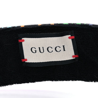 Gucci GG Supreme Monogram Psychedelic Izzy Visor M Black Multicolor 5 of 8