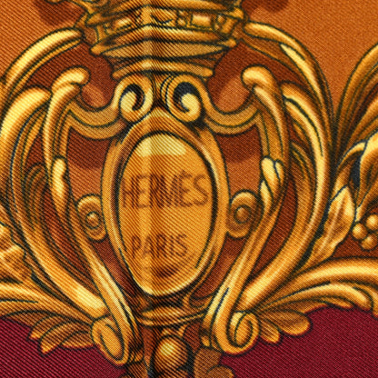 Hermes Silk Carrosses D’Or Scarf 90 2 of 3