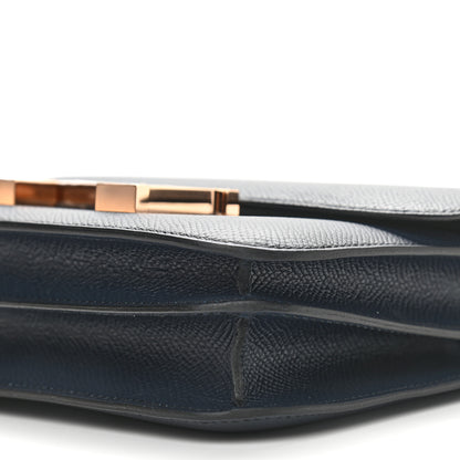 Hermes Epsom Constance 18 Bleu Indigo 10 of 10