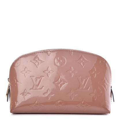 Louis Vuitton Vernis Cosmetic Pouch Rose Velours 1 of 8