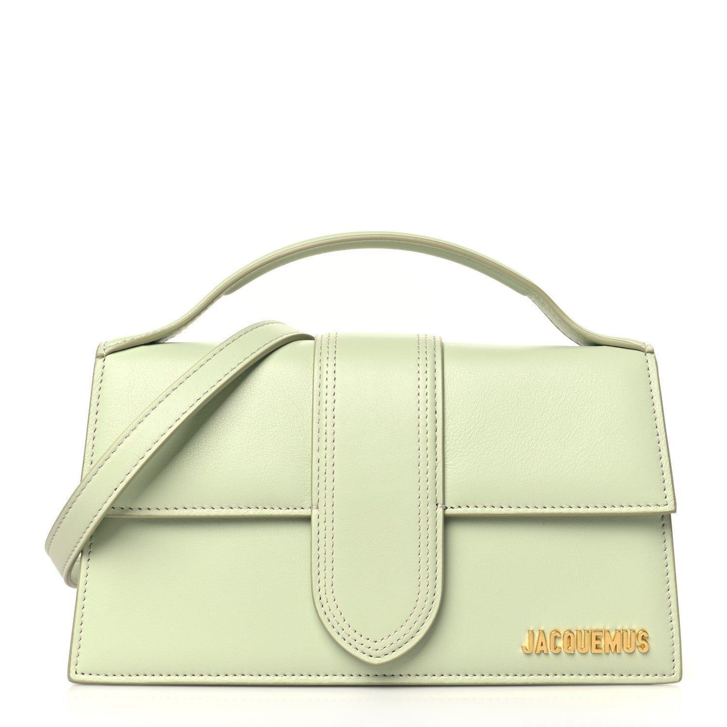Jacquemus Smooth Calfskin Le Grand Bambino Mint Green 1 of 8