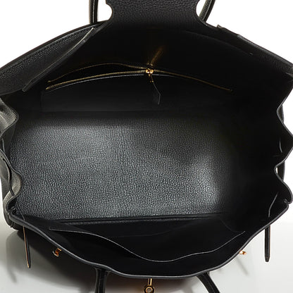 Hermes Togo Birkin 35 Black 52 of 58