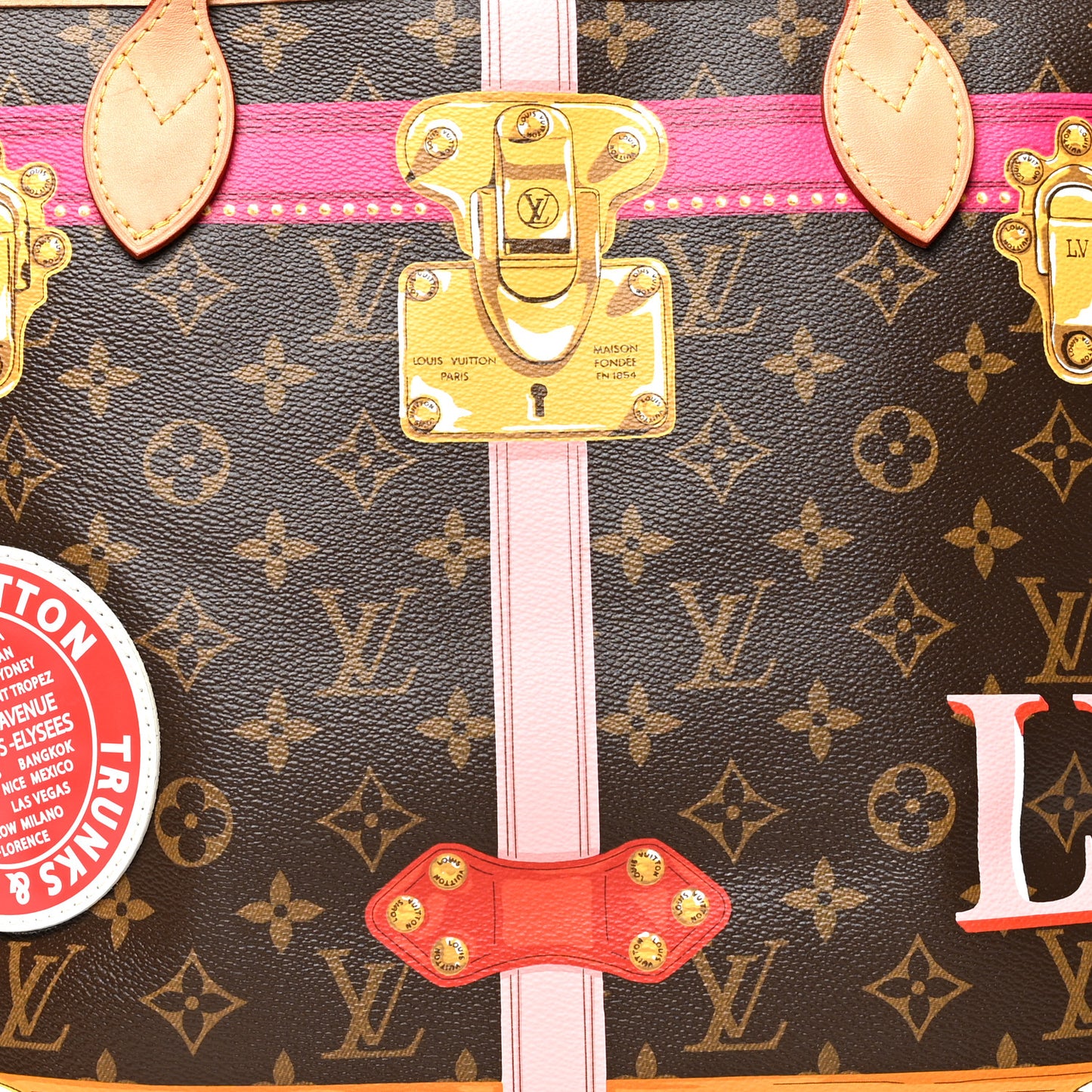 Monogram Summer Trunks Neo Neverfull MM