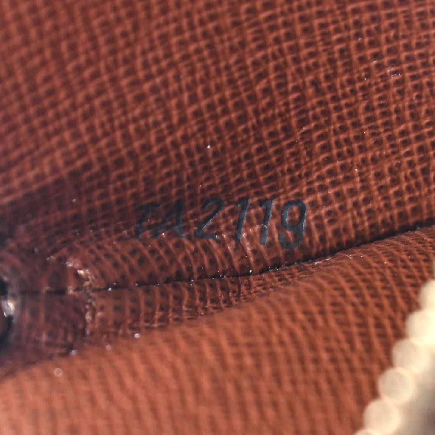 Monogram Round Coin Purse