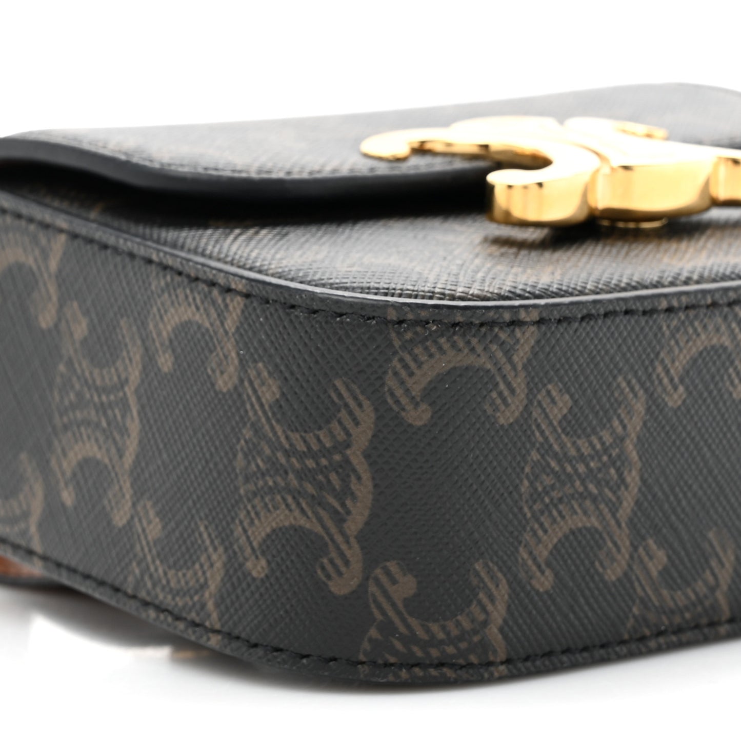 Triomphe Mini Canvas Claude Belt Bag  80 32 Tan