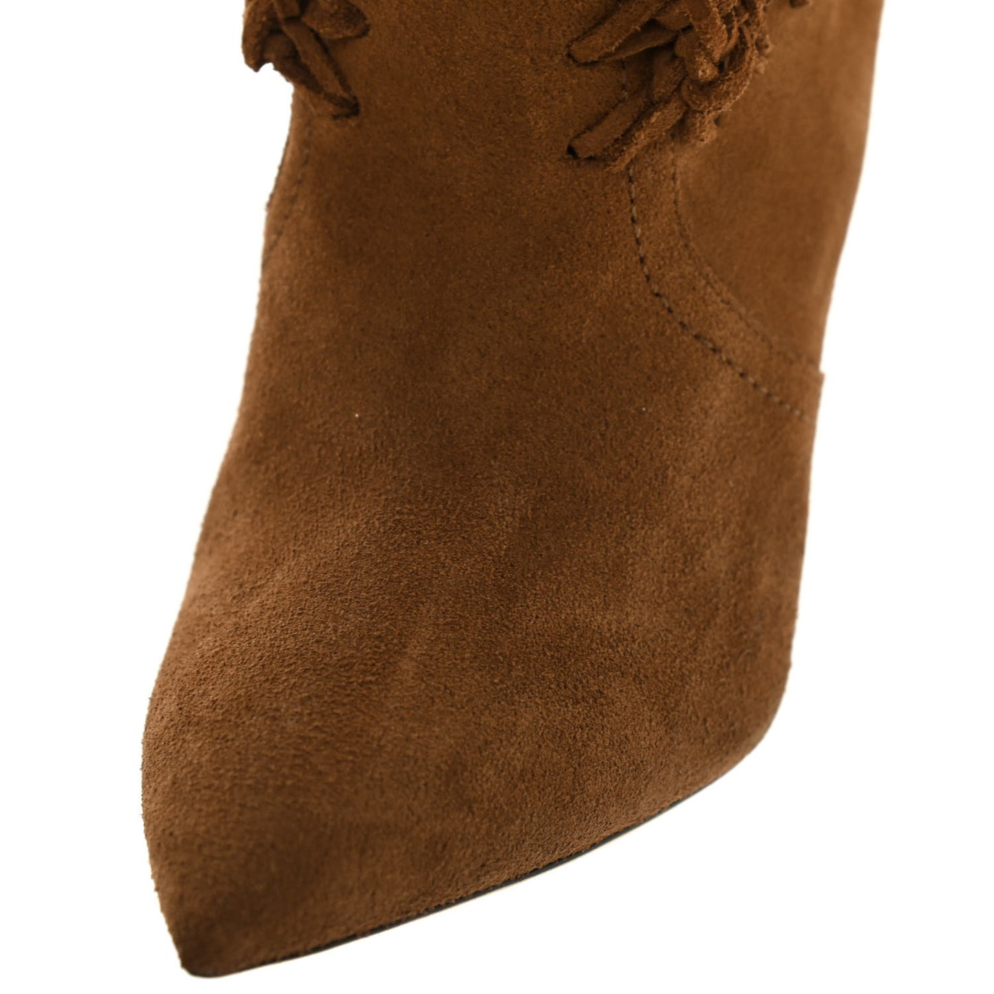 Suede Twine Soho Niki 105 Thigh High Boots 37 Light Land