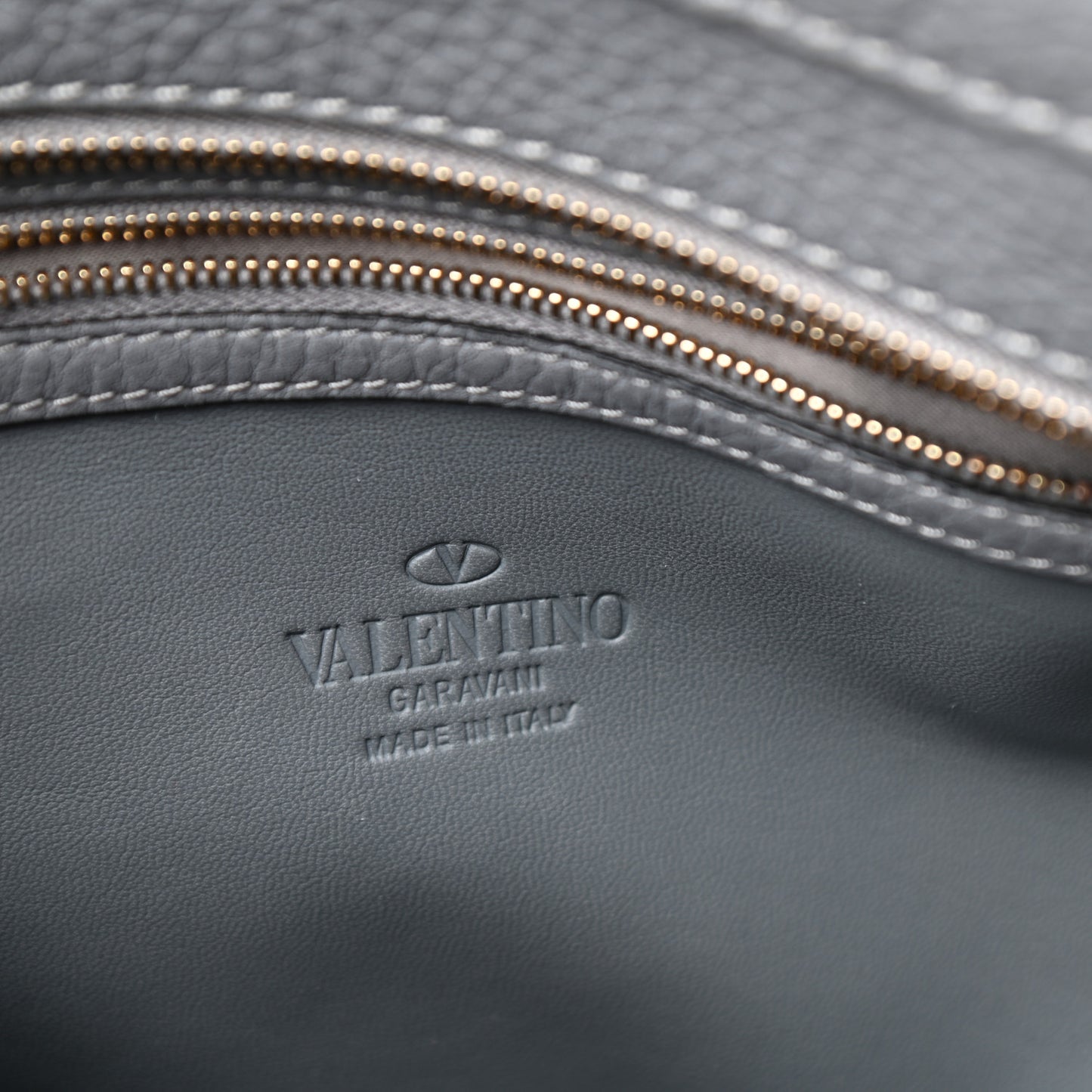 Grained Calfskin Small To Be Cool Tote Grigio Perla