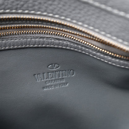 Valentino Garavani Grained Calfskin Small To Be Cool Tote Grigio Perla 7 of 10
