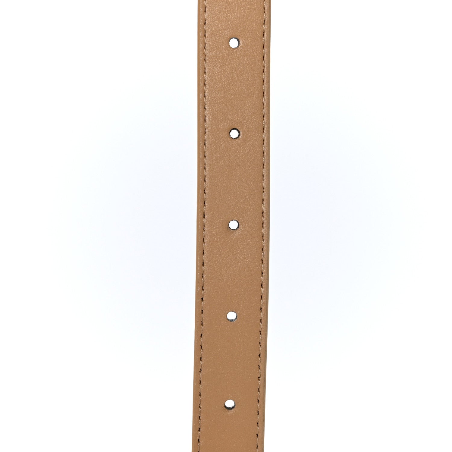 Louis Vuitton Calfskin Monogram 20mm LV Iconic Reversible Belt 85 34 Arizona Beige 4 of 5