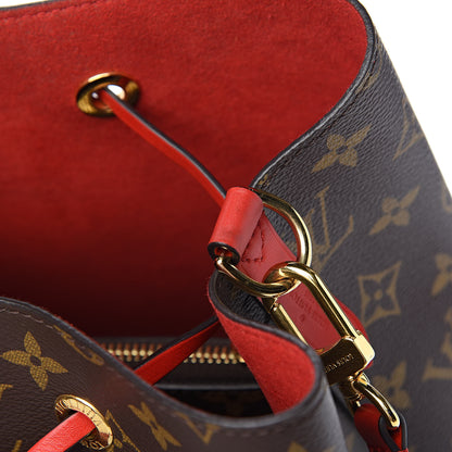 Louis Vuitton Monogram Neonoe MM Coquelicot 9 of 10