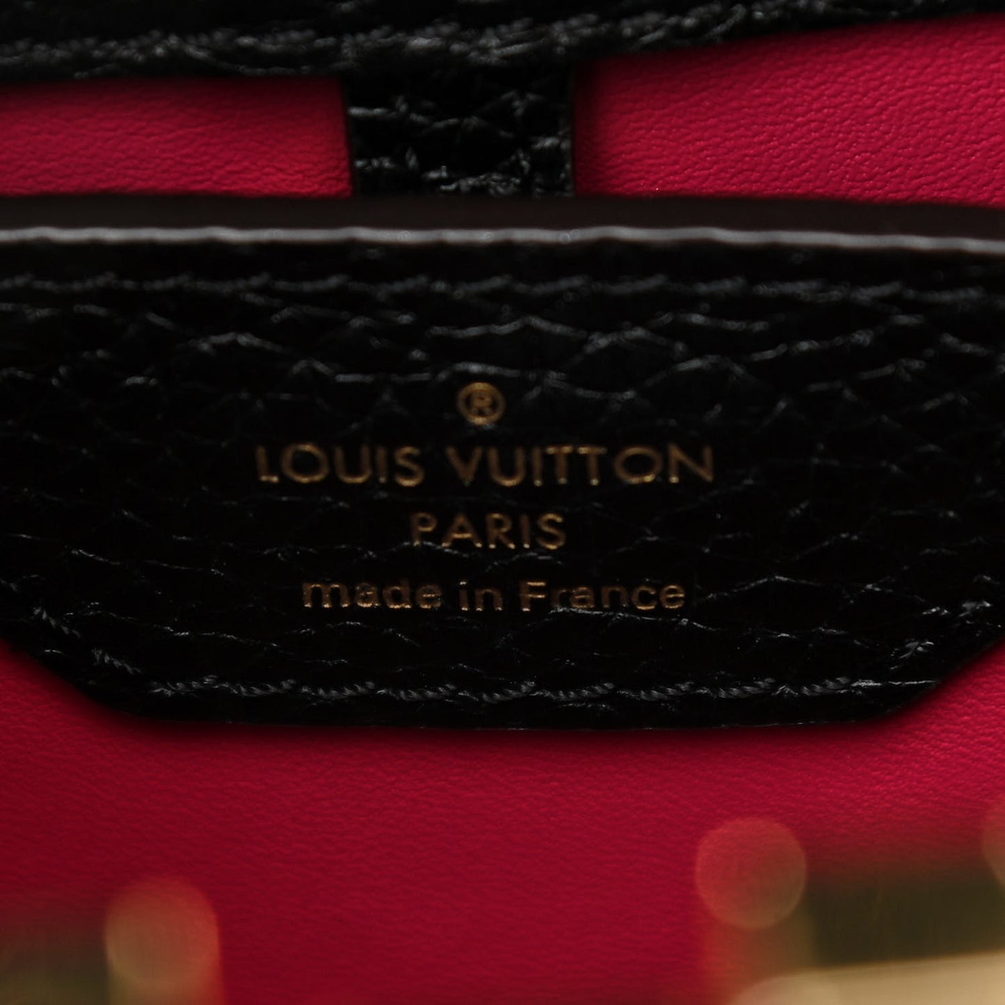 Taurillon Capucines BB Black