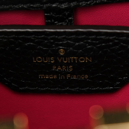 Louis Vuitton Taurillon Capucines BB Black 6 of 9