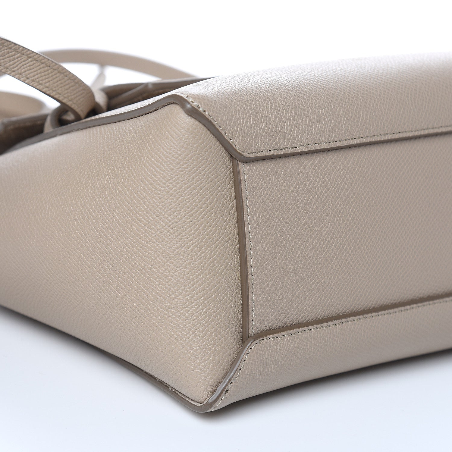 Celine Grained Calfskin Nano Belt Bag Light Taupe 9 of 10