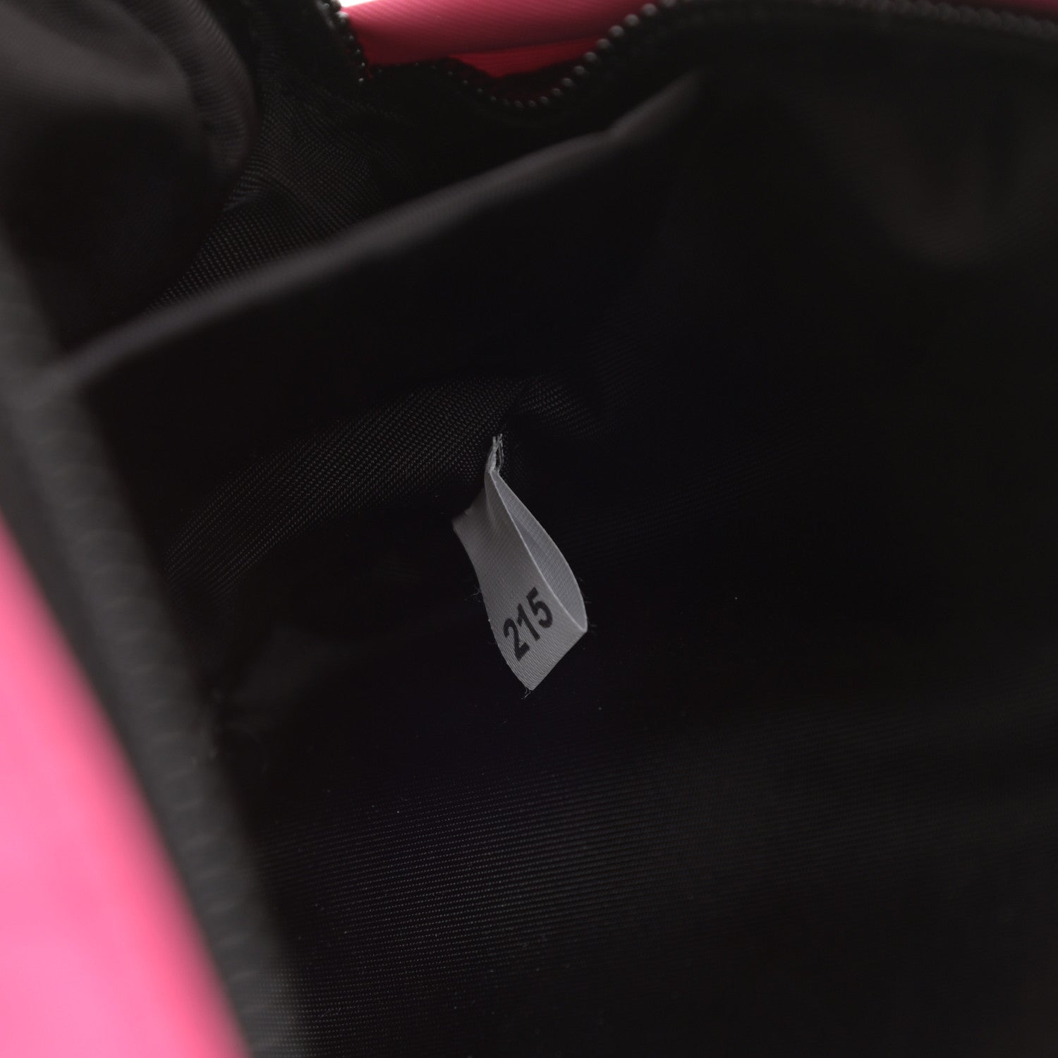Prada Tessuto Nylon Soft Padded Belt Bag Fuxia 8 of 12