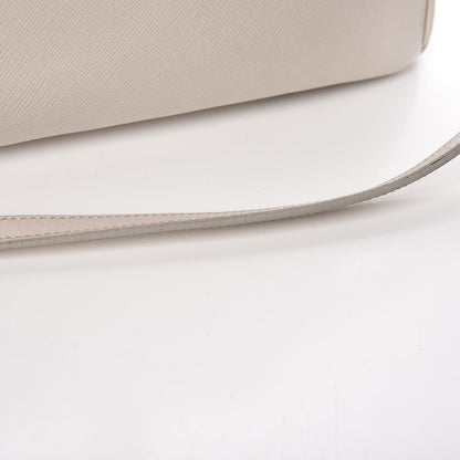Prada Saffiano Lux Medium Tote Talco 16 of 23